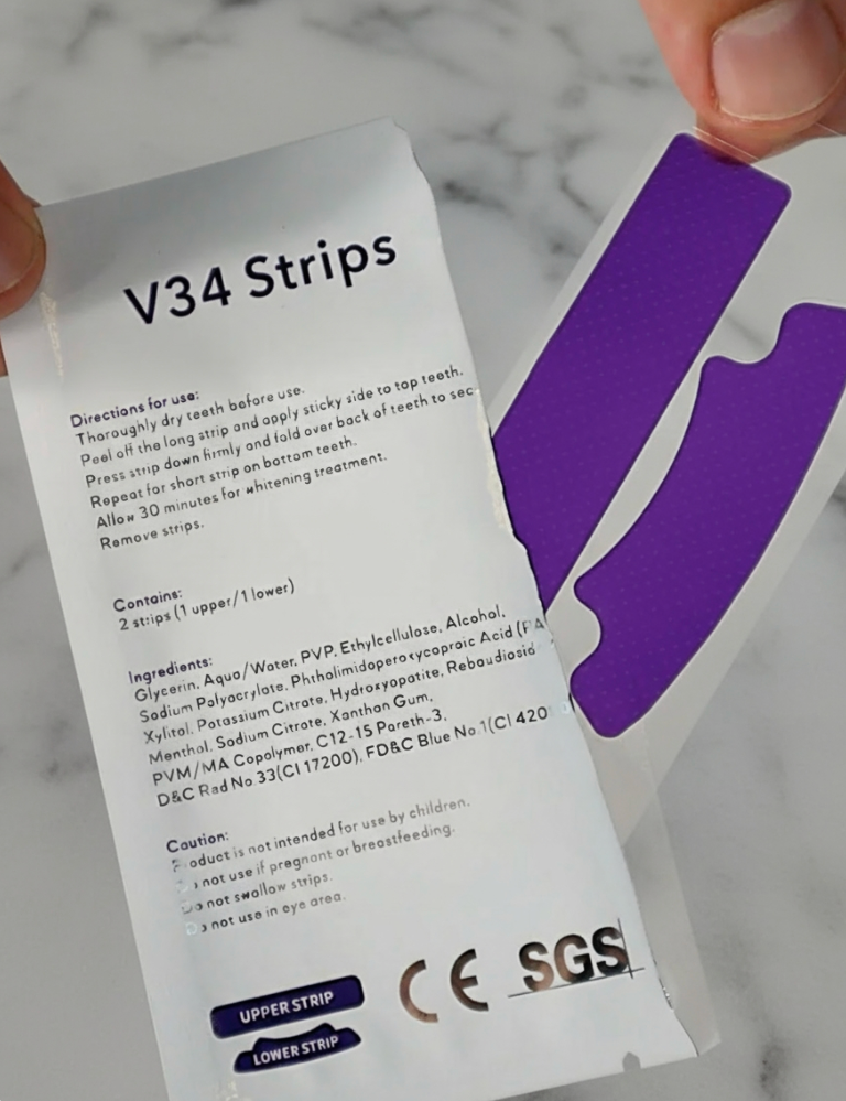 Blekningsremsor - Lösningen på dina gula tänder!